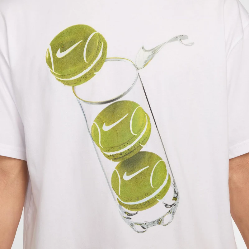 Court M90 French Open T-Shirt Herren-Weiß