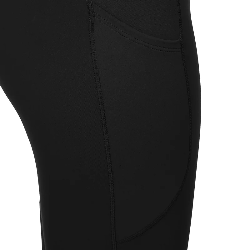 Dri-Fit One High-Waisted 7/8 Pocket Tight Damen-Schwarz