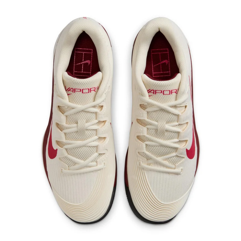 Vapor 12 Allcourtschuh Damen-Creme,Rot