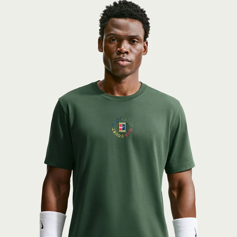Court T-Shirt Herren - dunkelgrün