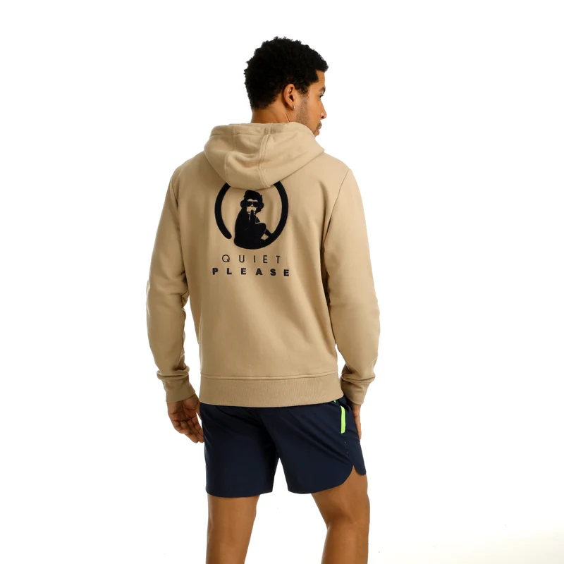 Wild Tonal Zip Sweatjacke Herren-Beige