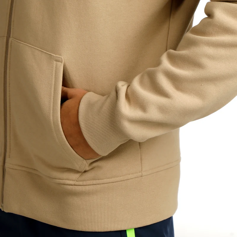 Wild Tonal Zip Sweatjacke Herren-Beige