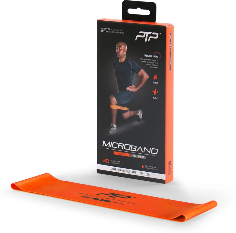 POWERTUBE PRO 1502 MICROBAND Fitnessband mit 5 Widerständen