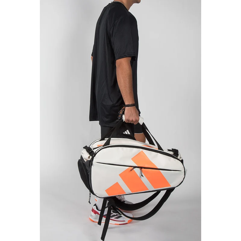 adidas MULTIGAME Tasche 2026 - Weiß Orange