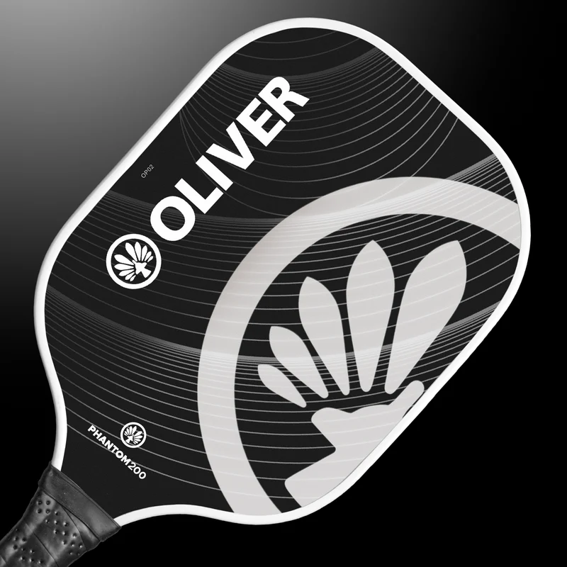PICKLEBALL SCHLÄGER - PHANTOM 200 Schwarz/Grau