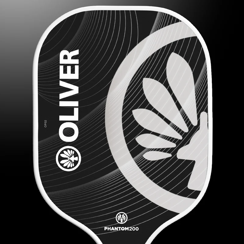 PICKLEBALL SCHLÄGER - PHANTOM 200 Schwarz/Grau