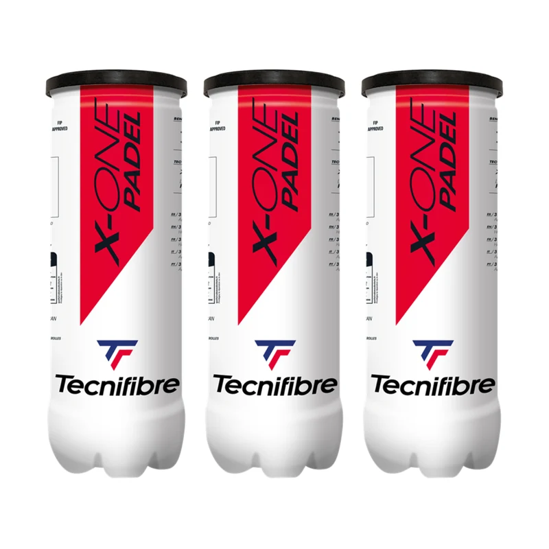 TRIPACK 3 TUBES BALLES PADEL X-ONE
