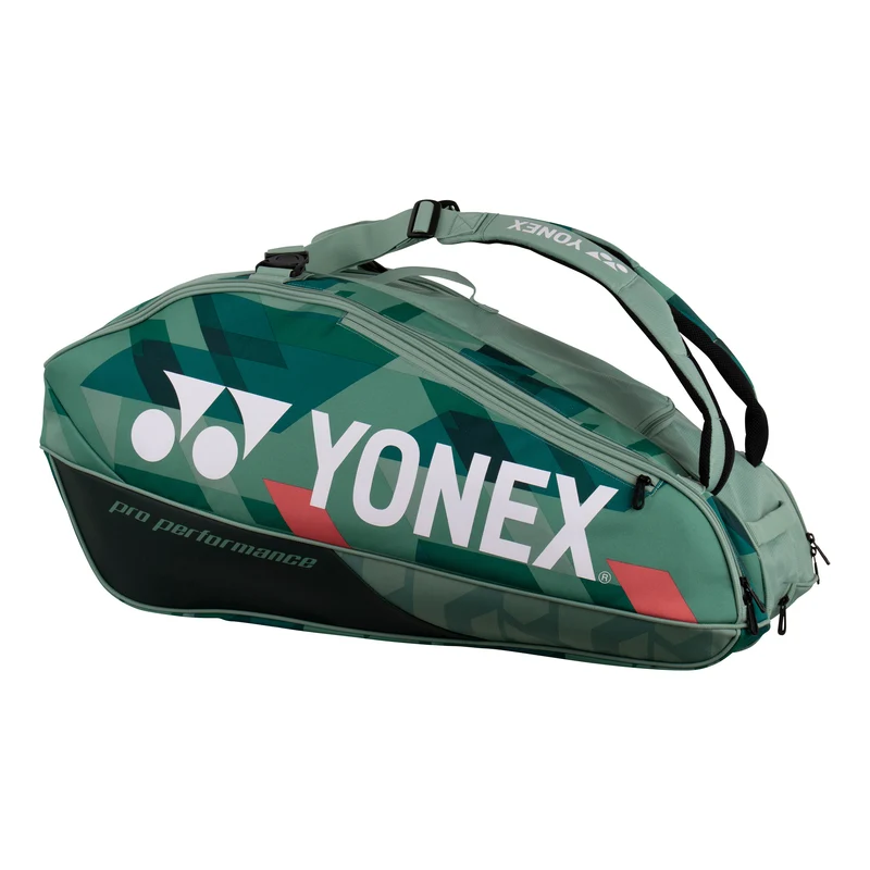 Pro Racquet Bag Schlägertasche 9er-Grün,Orange