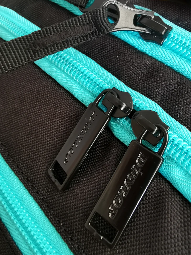 Dunlop ELITE BACKPACK BLACK/PETROL GREEN
