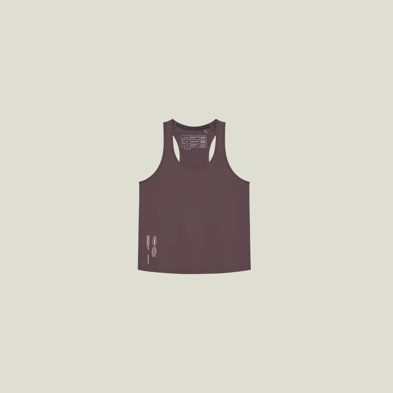 Oncourt Cuera Airy Tank Top - Dunkelbraun