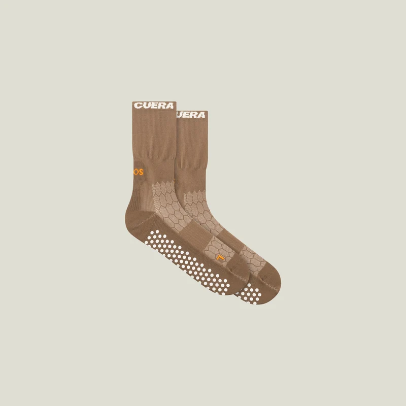 Oncourt Grip Sock - Walnuss