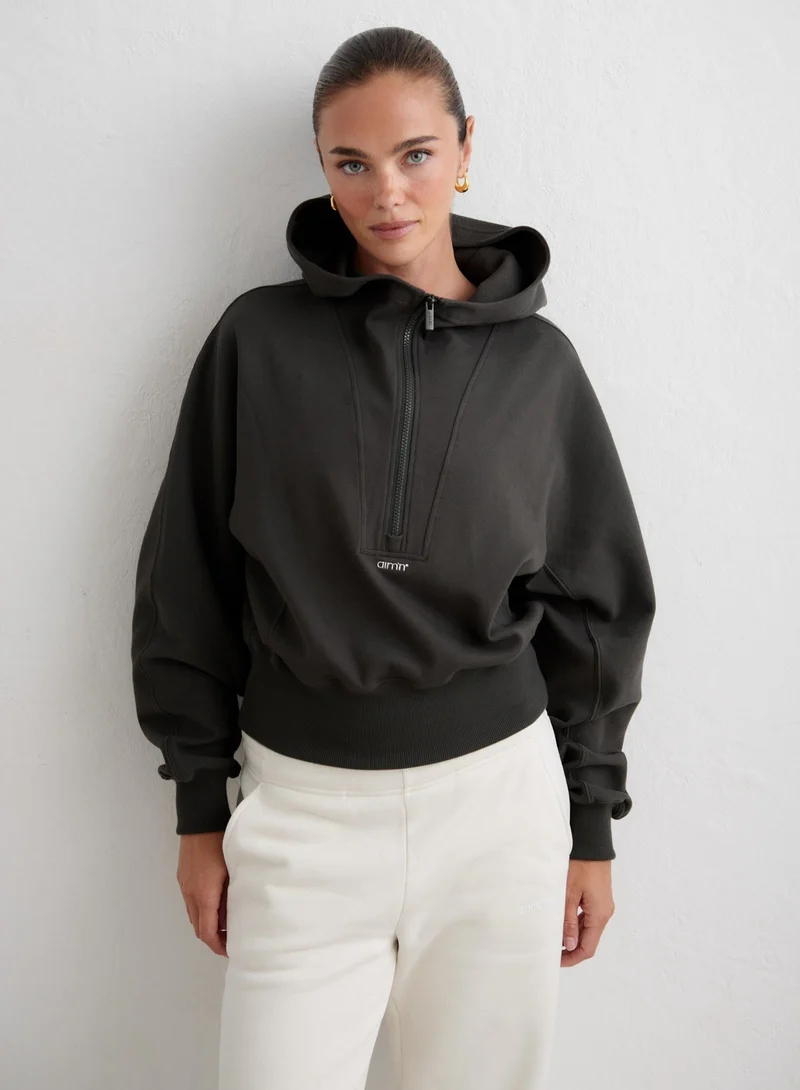 Dark Ivy Sportif Half Zip Hood