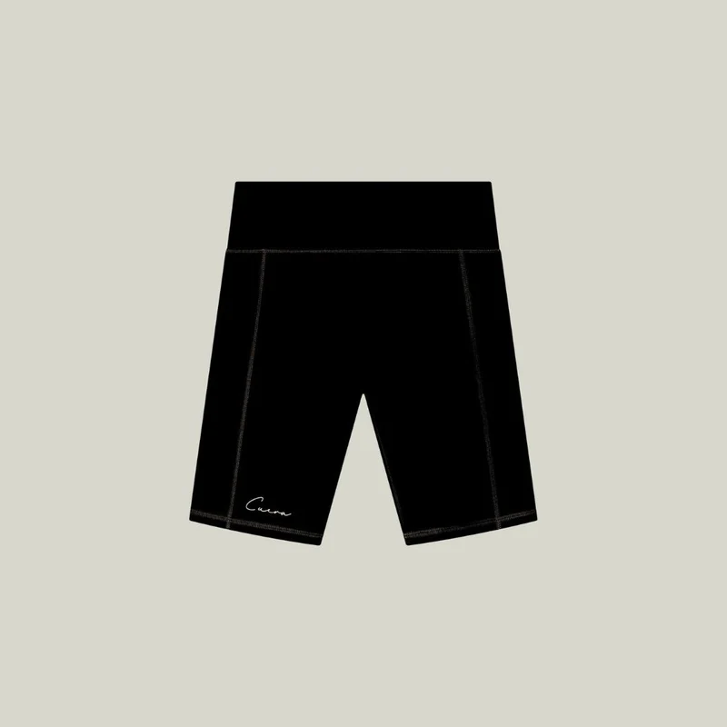 Active Biker Tights Hidden Seem - Schwarz