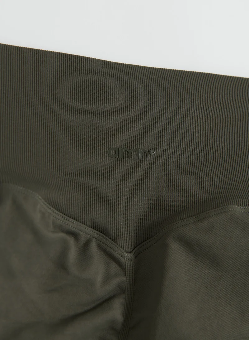 Dark Ivy Shape Seamless Tights