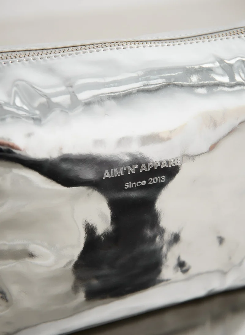 Silver Large Toiletry Bag