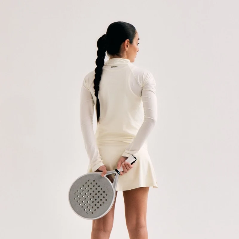 Active Cuera Zip Cardigan - Off-White