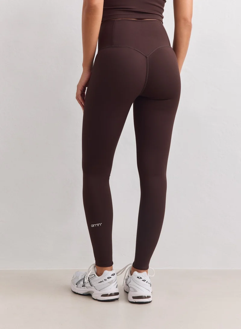 Chocolate Sculpting Scrunch Tights