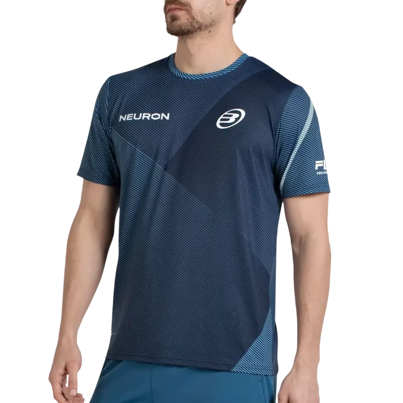 Camiseta Bullpadel Chingotto 26I Azul Atómico 2026