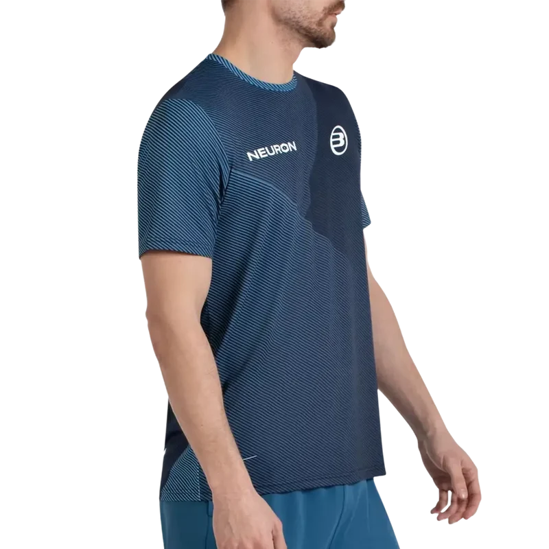 Camiseta Bullpadel Chingotto 26I Azul Atómico 2026