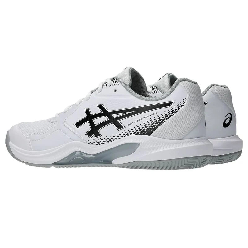 Asics Padelschoen Gel Dedicate 9 Padel Heren Wit