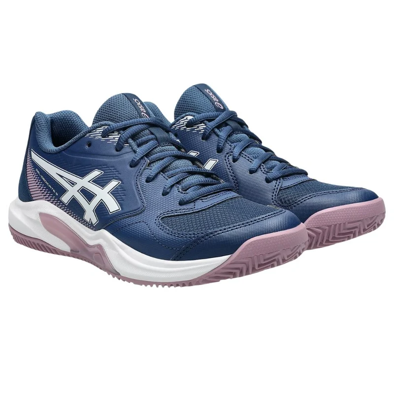 Asics Tennisschoen Gel Dedicate 9 Clay Dames Donkerblauw