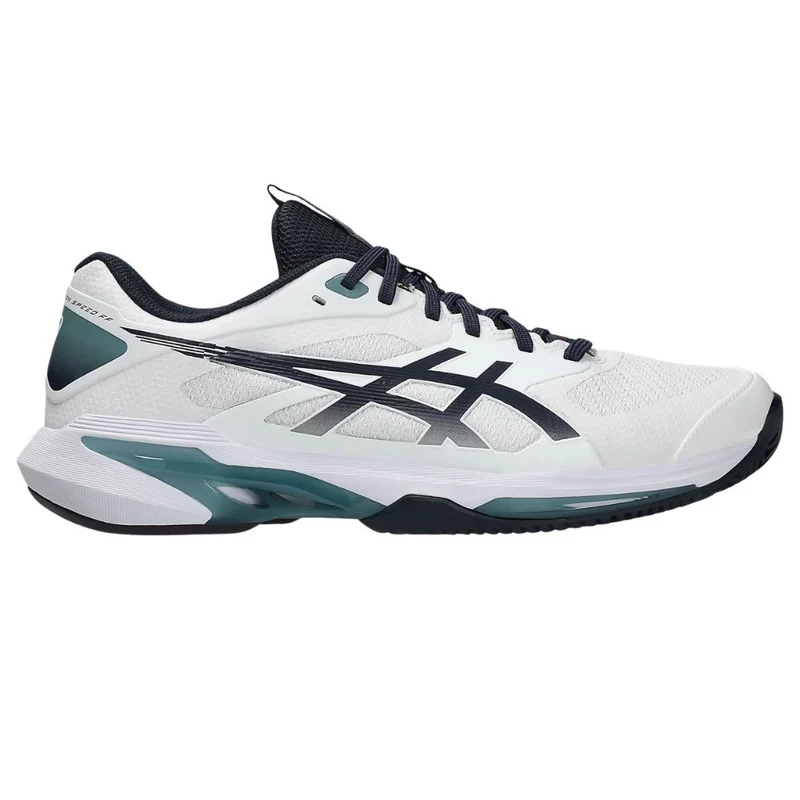 Asics Tennisschoen Solution Speed FF 4 Clay Heren Wit