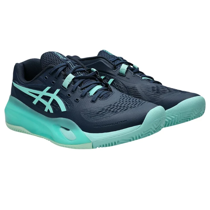 Asics Tennisschoen Gel Resolution X Clay Heren Donkerblauw