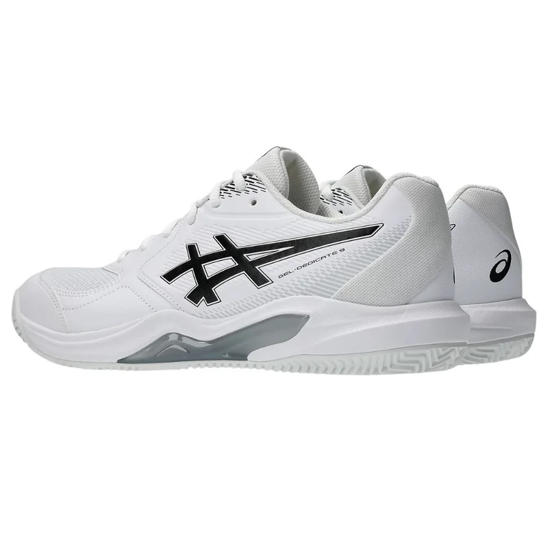 Asics Tennisschoen Gel Dedicate 9 Clay Heren Wit