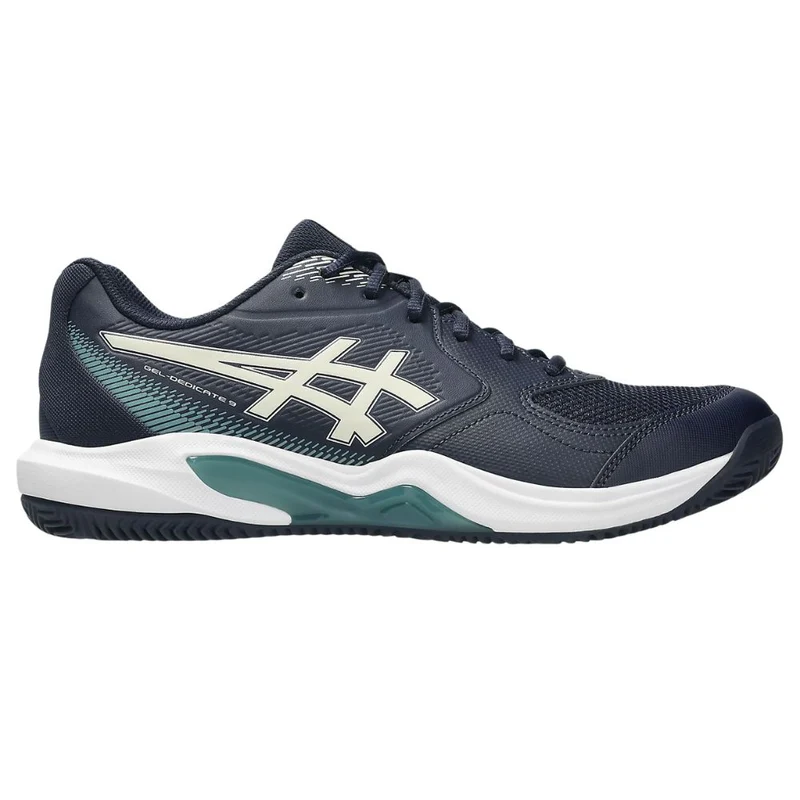 Asics Tennisschoen Gel Dedicate 9 Clay Heren Donkerblauw