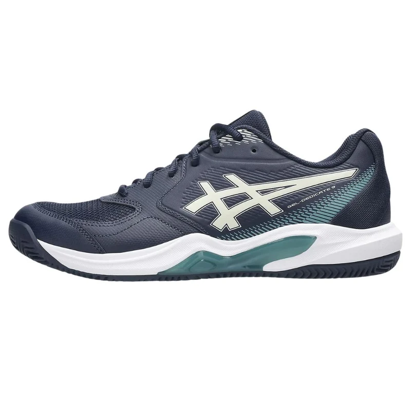Asics Tennisschoen Gel Dedicate 9 Clay Heren Donkerblauw