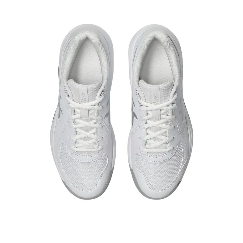 Asics Padelschoen Gel Dedicate 9 Padel Dames Wit Zilver