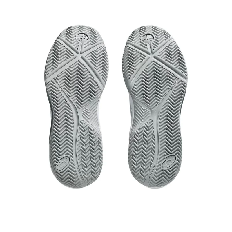 Asics Padelschoen Gel Dedicate 9 Padel Dames Wit Zilver
