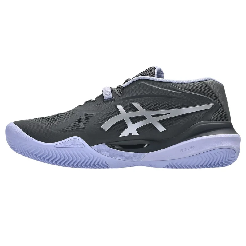 Asics Tennisschoen Gel Resolution X Clay Night Energy Heren Donkergrijs