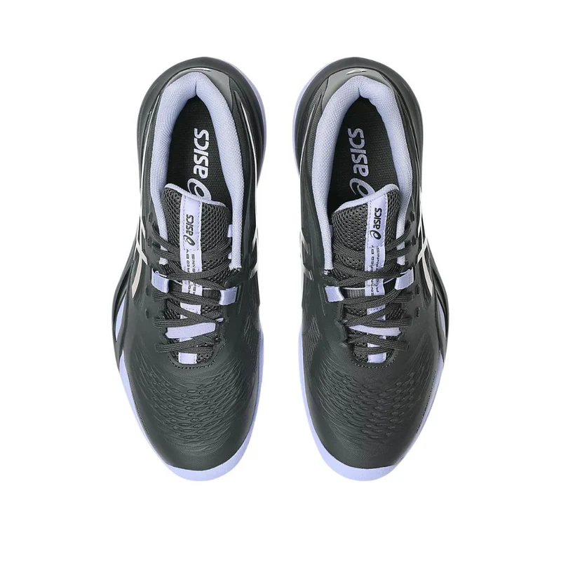 Asics Tennisschoen Gel Resolution X Clay Night Energy Heren Donkergrijs