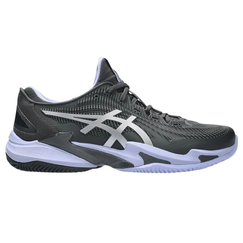 Asics Tennisschoen Court FF 3 Clay Night Energy Heren Donkergrijs