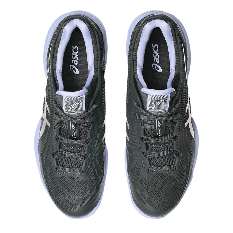 Asics Tennisschoen Court FF 3 Clay Night Energy Heren Donkergrijs