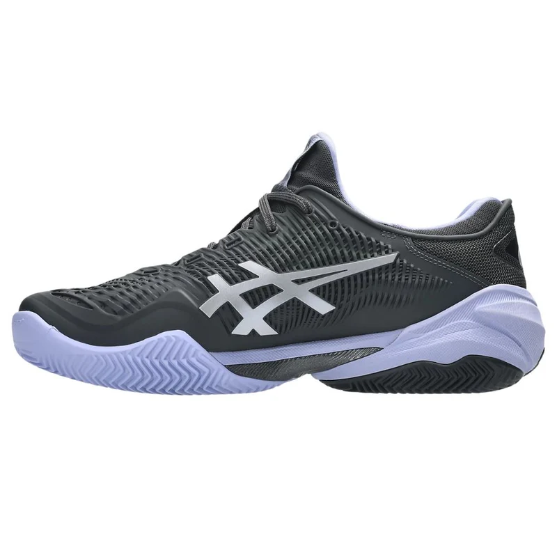 Asics Tennisschoen Court FF 3 Clay Night Energy Heren Donkergrijs