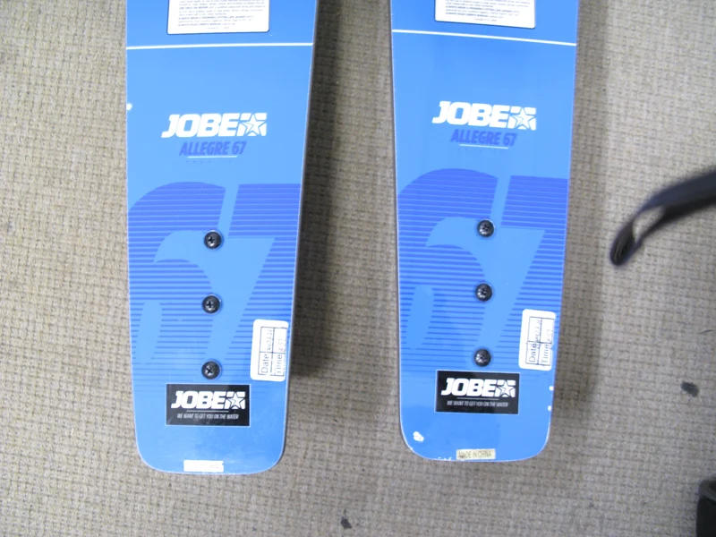 Jobe Allegre Combo Wasserski Set blue 170cm Neuwertig Freizeit Slalom Ski OG-73