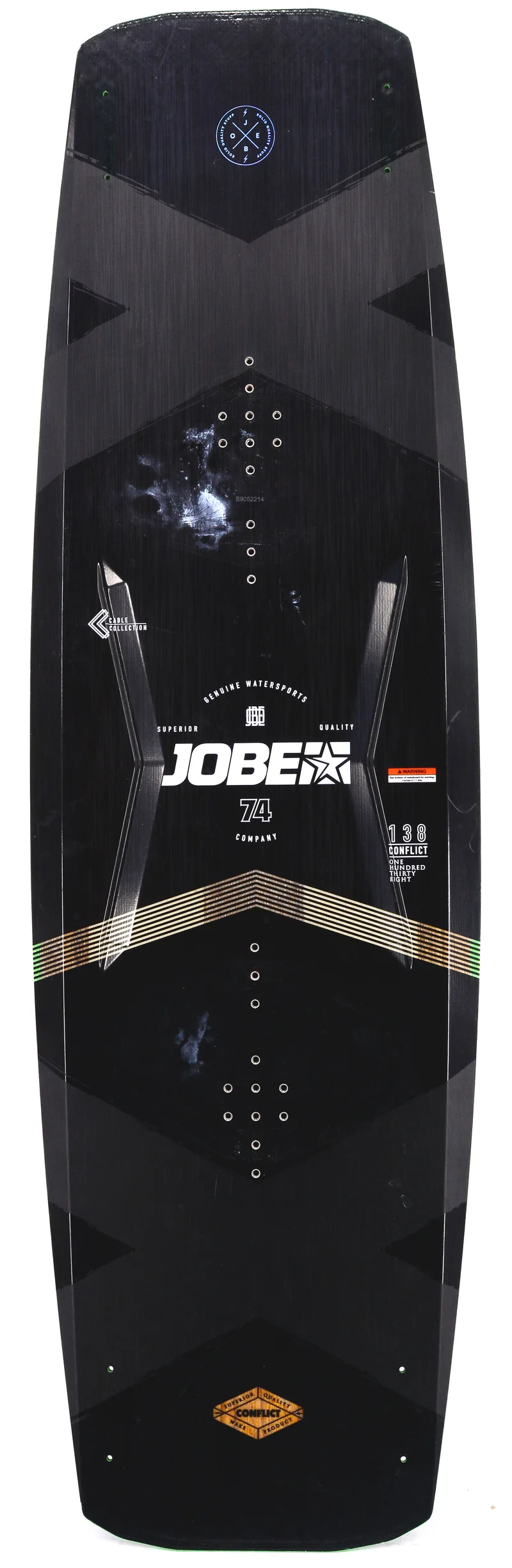 Jobe Conflict Wakeboard 145 cm Boot Cable Board Wakeboard Top Zustand OG16-02