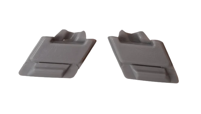 HEAD Radar / Rachel Lens Clip - Ersatzclip für Helmvisier grey, black oder white Skihelme Helmet Helm Ersatzsteil Winter j23