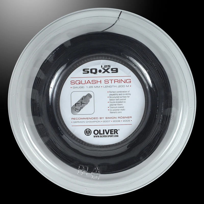 SQ X9 Squashsaite Rolle 200 m
