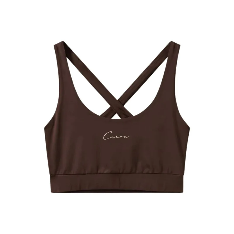 Cuera Oncourt Soft Bra Top (Dark Brown)