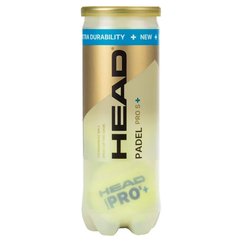 HEAD PRO S+ Einzeldose mit 3 Padelbällen