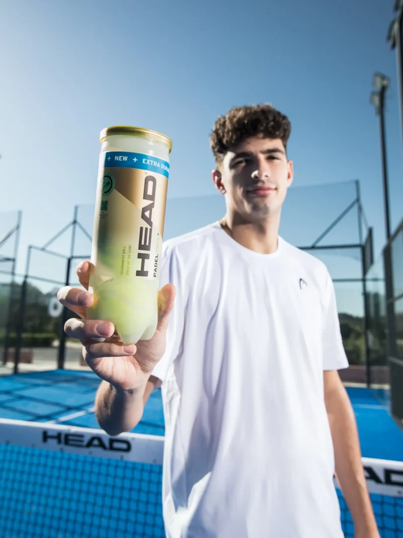 HEAD PRO S+ Einzeldose mit 3 Padelbällen