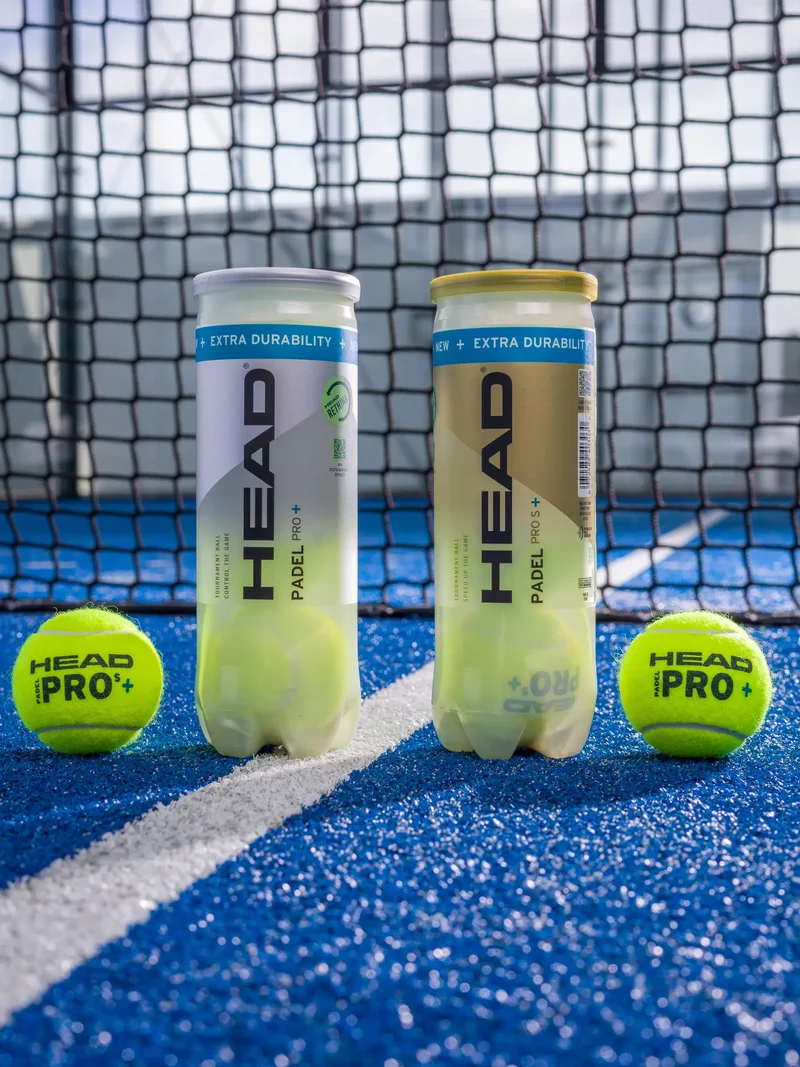 HEAD PRO S+ Einzeldose mit 3 Padelbällen