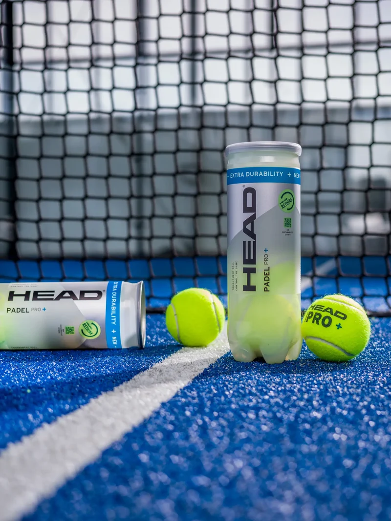 HEAD PRO+ Einzeldose mit 3 Padelbällen