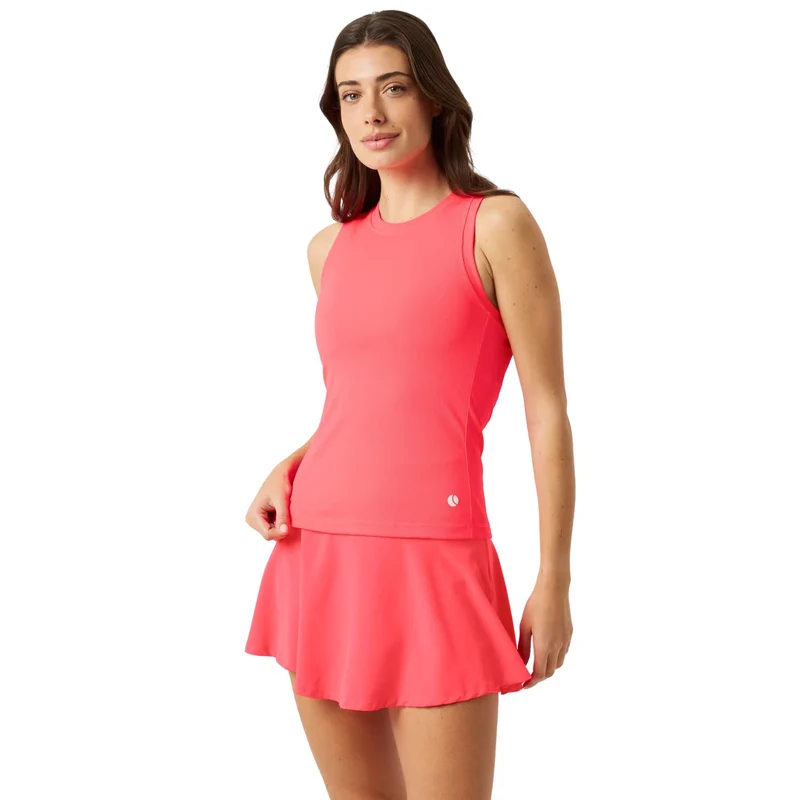 Björn Borg Ace Pocket Ribbed Tank Top Diva Pink