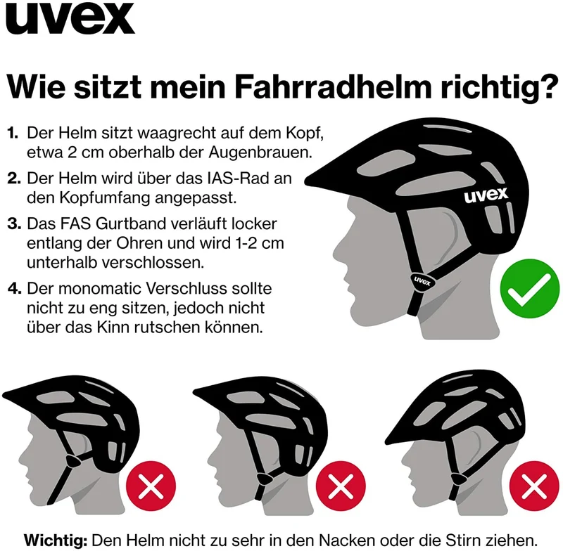 uvex KID 3 CC Dirtbike light grey orange Kinder Fahrradhelm