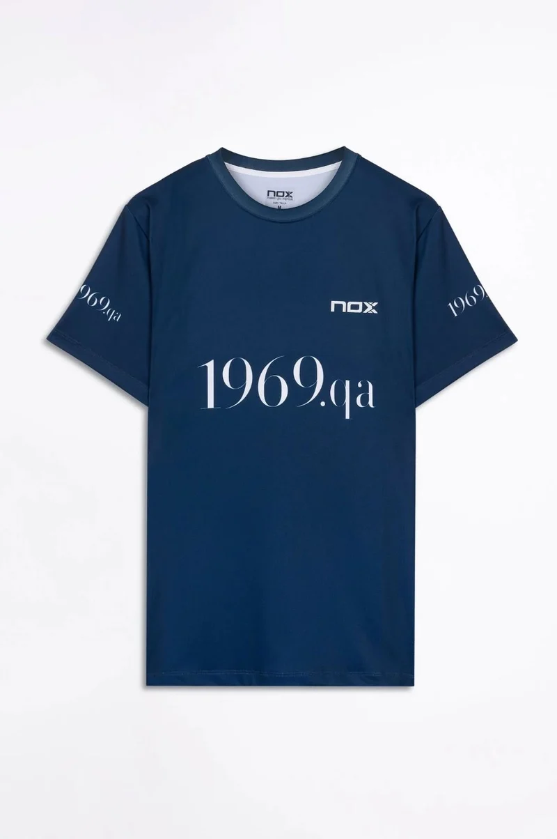 Nox Agustin Tapia Official Padel T-Shirt 2022/23 (Navy Blue)