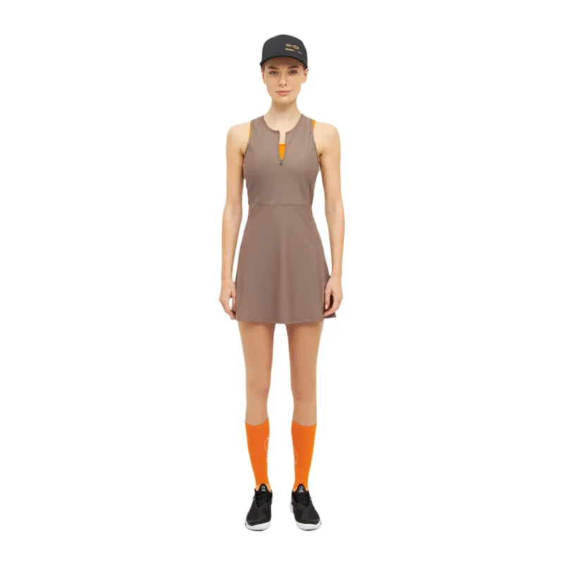 Cuera Oncourt Globe Dress (Brown)